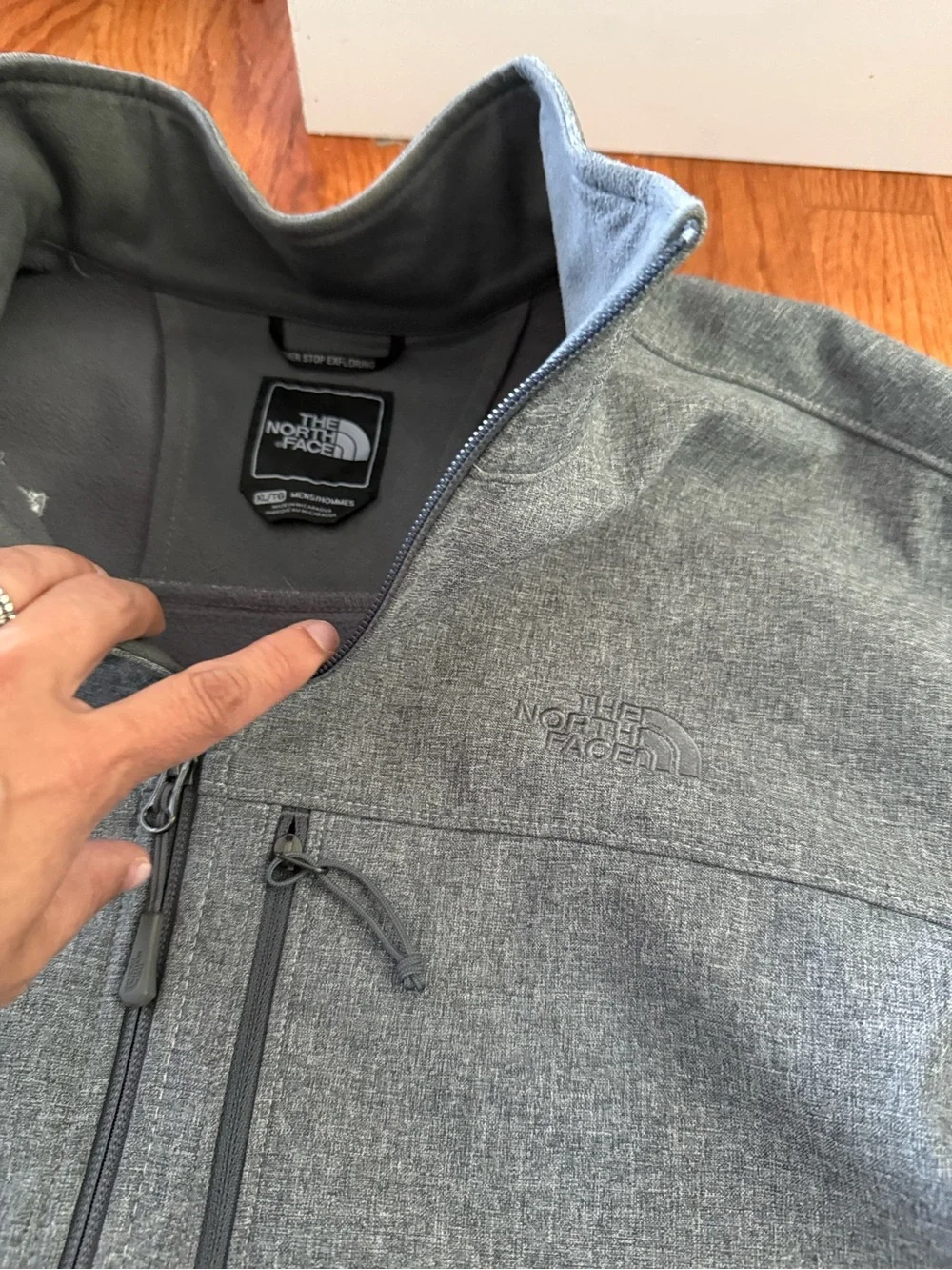 The North Face NF Apex Bionic Windwall Softshell XL Coat Jacket NWOT